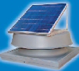 Natural Light Commercial Curb 10 W Solar Attic Fan